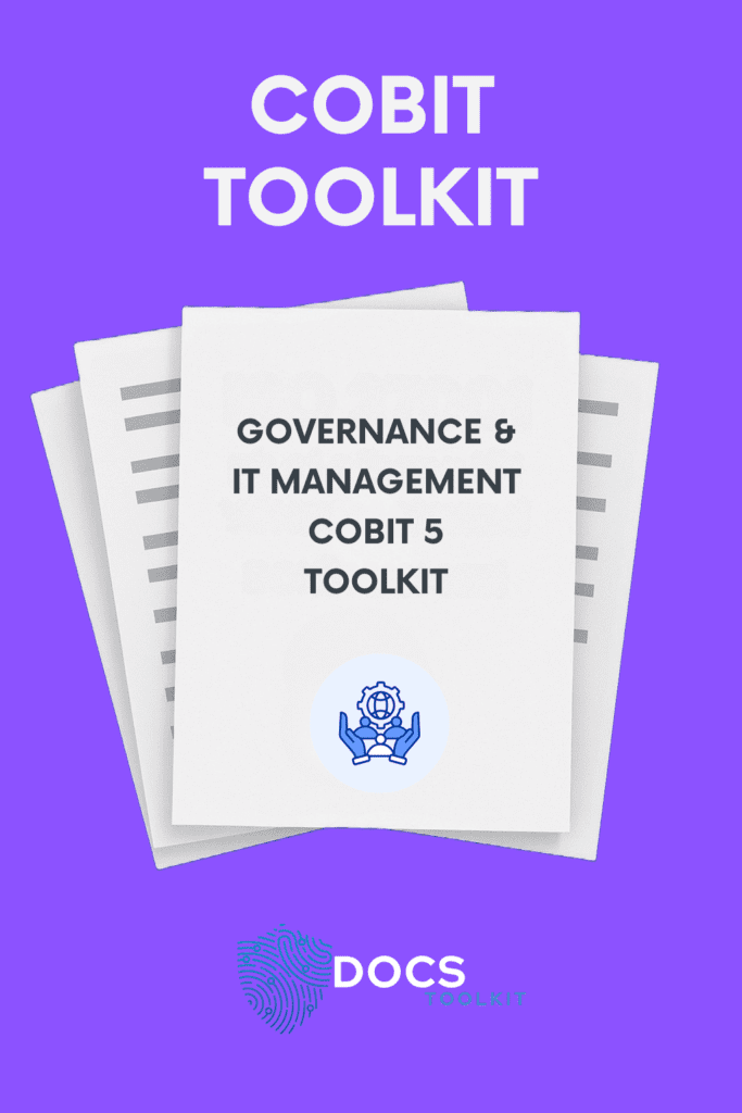 IT Governance - COBIT Documentation Toolkit