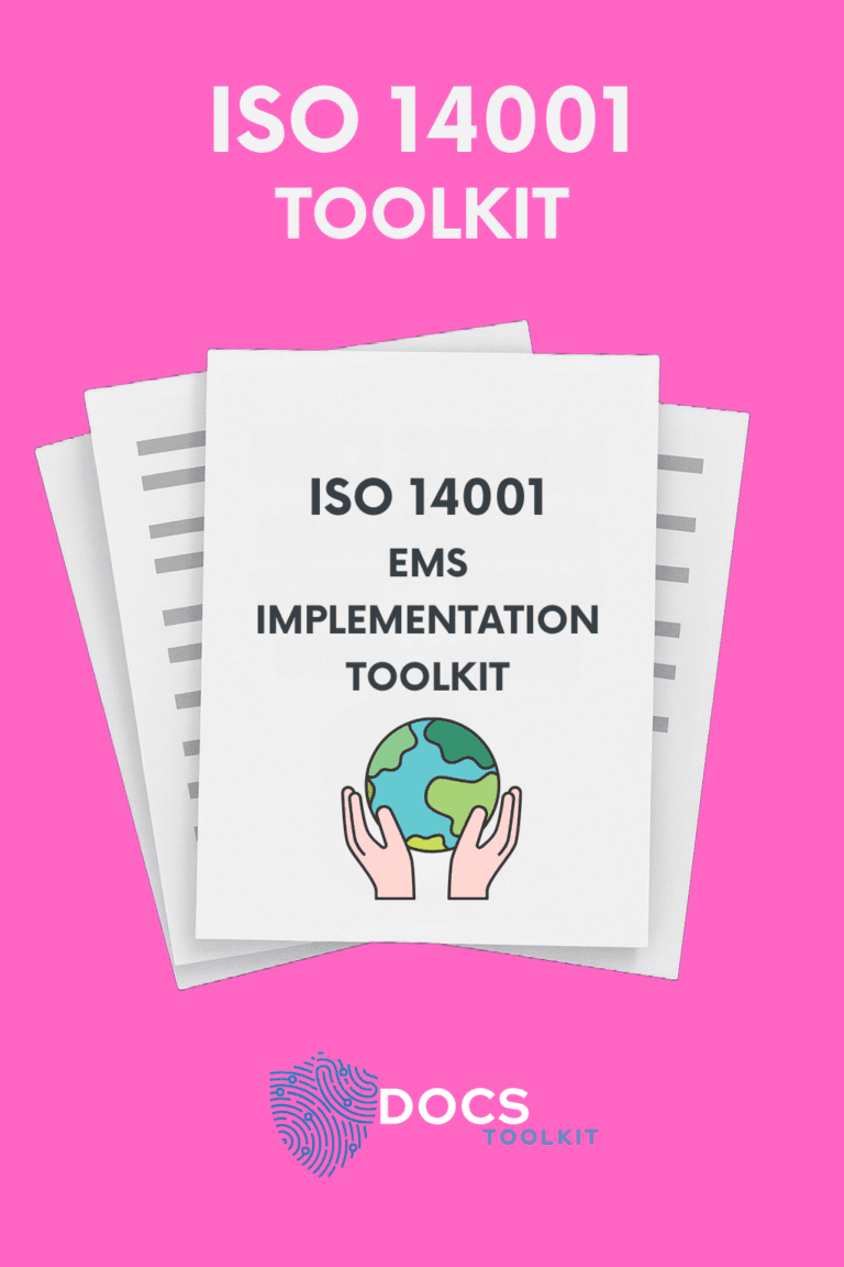 ISO 14001 Documentation Toolkit | Manual, Procedures, Forms, Audit Checklists