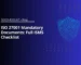 ISO 27001 Mandatory Documents