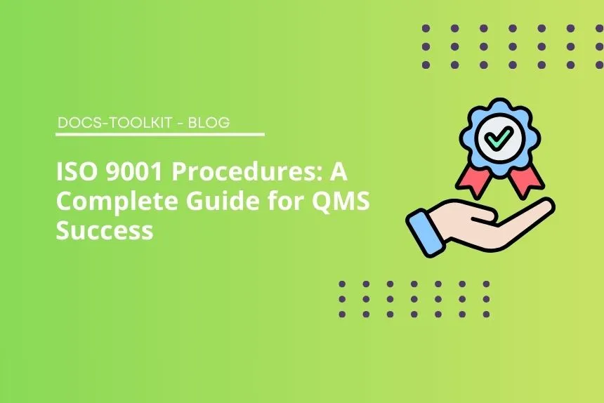 ISO 9001 Procedures