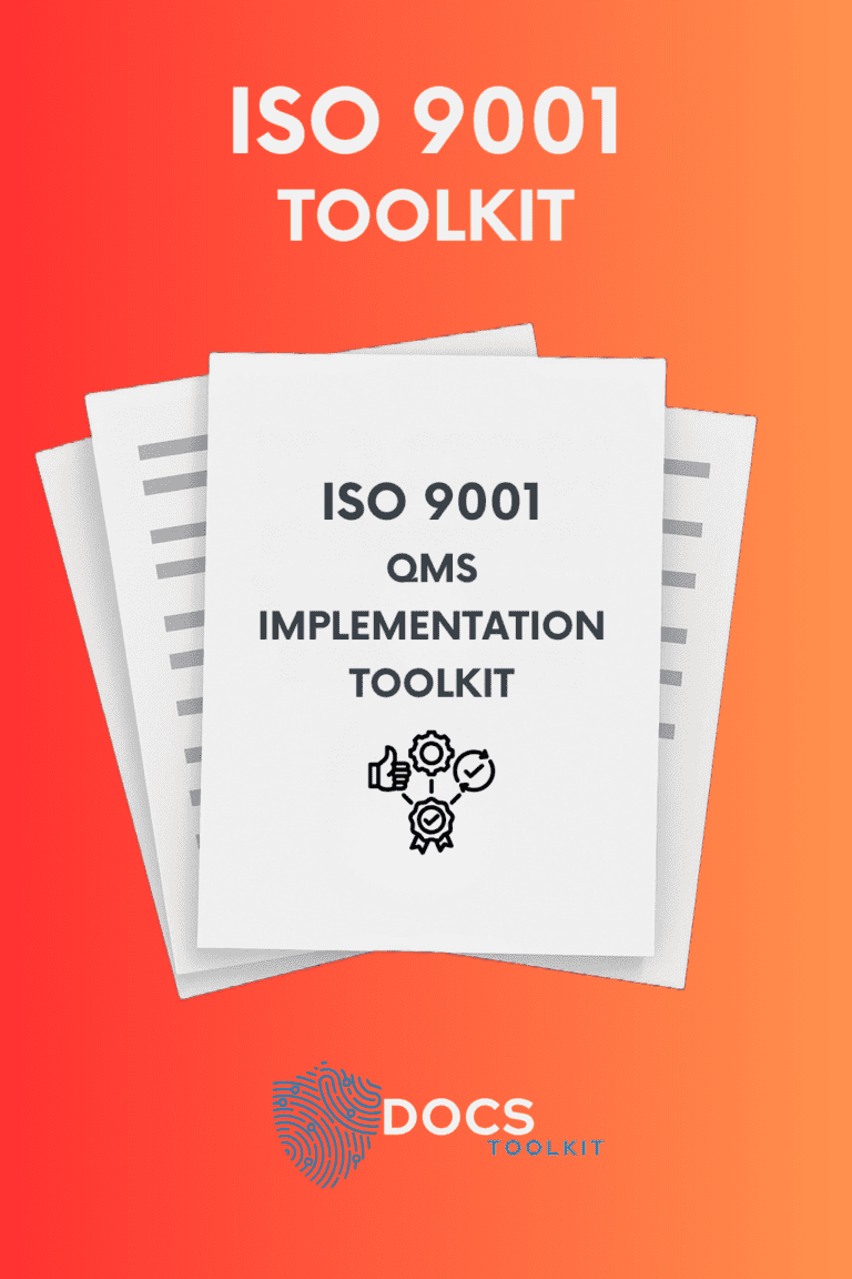 ISO 9001 Documentation Toolkit | Manual, Procedures, Forms, Audit Checklists