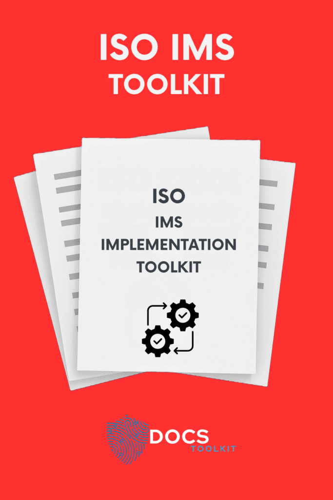 ISO IMS Documentation Toolkit | Manual, Procedures, Forms, Audit Checklists